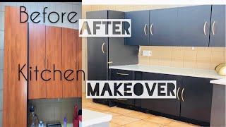 DIY KITCHEN MAKEOVER  HOME IMPROVEMENT  SOUTH AFRICAN DIY YOUTUBER [upl. by Selma]