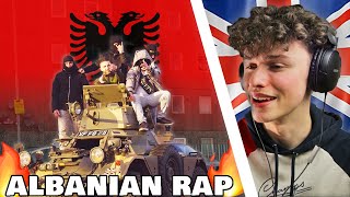 UK REACTION TO ALBANIAN RAP  VINZ ft STEALTH  POPPIN SMOKE [upl. by Aicirpac523]