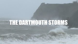 Dartmouth UK Storms and floods Bayards Cove Lower Ferry Blackpool Sands Embankment [upl. by Zwart689]