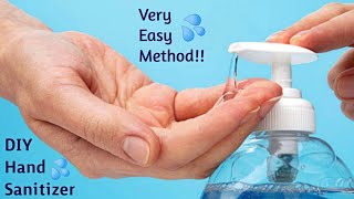 How To Make Your Own Hand Sanitizer At Home  Diy Homemade Hand Sanitizer DIY Hand Sanitizer Recipe [upl. by Berte]