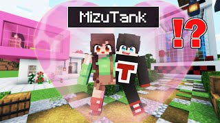 Minecraft But Mizumi and TankDemic SUPERGLUED Together 😂  Tagalog [upl. by Range]