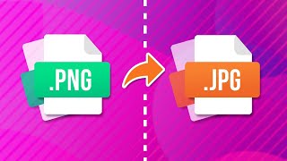 How to Convert PNG to JPG [upl. by Eenaffit]