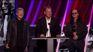 Rush  Rock amp Roll Hall of Fame 2013 Acceptance [upl. by Liv]