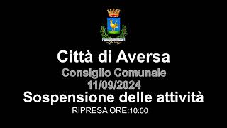 Aversa  Consiglio Comunale 110924 [upl. by Aube]