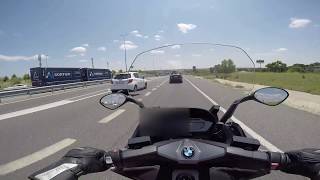 Prueba bmw c600 sport [upl. by Allemat]