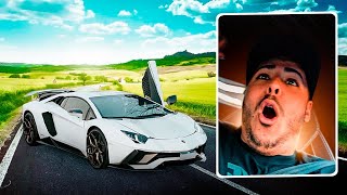 REAÇÃO do RENATO GARCIA na LAMBORGHINI AVENTADOR  ficou em choque [upl. by Wilbur]