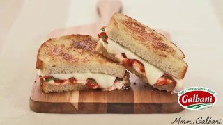 Margherita Pepperoni Grilled Cheese [upl. by Htaeh]