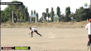 Ajju Bepari Bowling in Mayur Chashak 2015 16 at Jadhavwadi Pune [upl. by Mailliwnhoj]