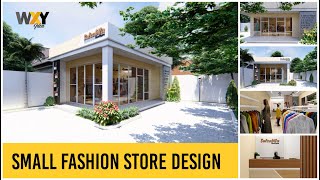 SMALL FASHION STORE DESIGN IDEA [upl. by Jackson94]