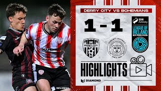 Derry City 11 Bohemians  LOI Highlights  11102024 [upl. by Vasili981]