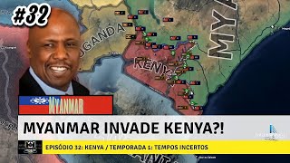 MYANMAR INVADE KENYA  Hearts of Iron IV  Millenium Dawn A Modern Day Mod  Myanmar 32 [upl. by Aztinay]