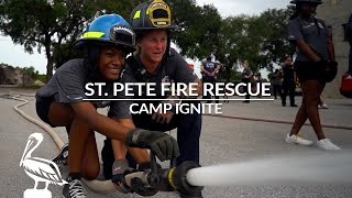 St Pete Fire Rescue  Camp Ignite  St Pete FL [upl. by Roee]