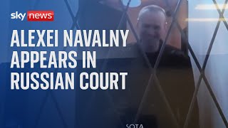 Watch live Russian opposition figure Alexei Navalny at a hearing of Russia’s Supreme Court [upl. by Stoller]