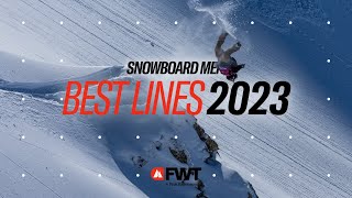 Best Lines of 2023 I Snowboard Men [upl. by Schulz]