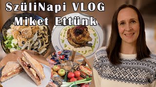 SZÜLINapi VLOG  Tonhal rízságyon Tea és Kávé Kóstolások Szülinapi vacsi  LIDL bevásárlás [upl. by Eldnik613]