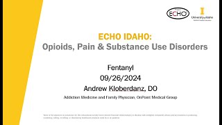 Fentanyl  09262024 [upl. by Vernen149]