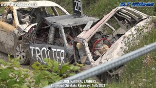 2 Litre National Bangers Grandad Joe Memorial Highlights  Ringwood Cheetahs Raceway  1452023 [upl. by Etsyrk120]