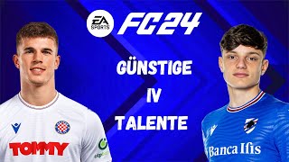 10 günstige InnenverteidigerTalente ⚽💰🔥  EA Sports FC 24 Karrieremodus [upl. by Musihc]