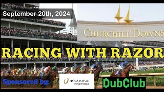 LIVE Horse Racing Handicapping  Belmont at the Big A  Churchill Downs  Gulfstream  Fri Sep 20th [upl. by Nils]