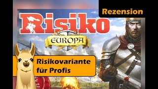 Risiko Europa Brettspiel  Anleitung amp Rezension  SpieLama [upl. by Virnelli]