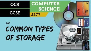 10 OCR GCSE J277 12 Common types of storage [upl. by Bellew]