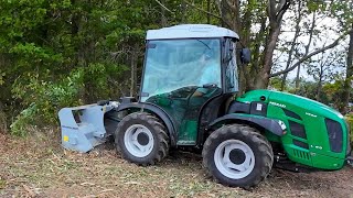 FERRARI amp Brush Mulcher TURBO Compact Tractor TPost Puller Rock Bucket Grapple [upl. by Anasus]