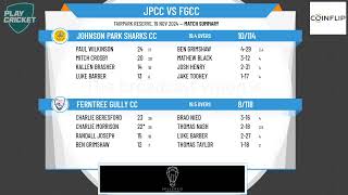 Johnson Park Sharks CC v Ferntree Gully CC [upl. by Michal]