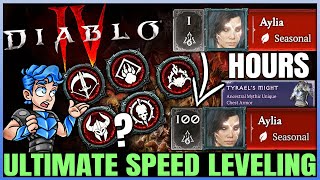 Diablo 4  Get ANY Class to 100 FAST amp EASY  Free Season 5 Alts  ULTIMATE Leveling Guide amp More [upl. by Gary403]