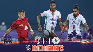 Highlights  NorthEast United FC 11 ATK Mohun Bagan  SemiFinal 2 1st Leg  Hero ISL 202021 [upl. by Ahsatam]