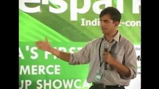 Bhavish Aggarwal CEO Co Founder at Ola Cabs pitching at eSparks 2011 [upl. by Sheng353]