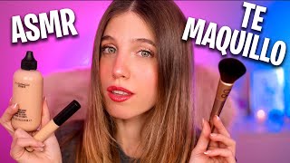 ASMR TE MAQUILLO HASTA QUE TE DUERMAS 💄 ROLEPLAY EN ESPAÑOL ✨ [upl. by Meggy]