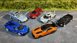 NEW Tarmac Works GLOBAL64 Mix Koenigsegg Evo Lancer Mercedes AMG [upl. by Bigelow]