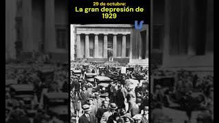 La gran depresión de 1929 shorts culturageneral [upl. by Groot]