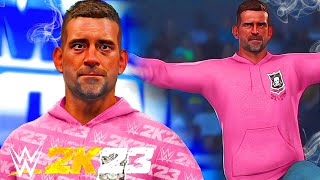 WWE 2K23 Cm Punk 23 realistic with cult of Personality Entrance  WWE 2K23 Community Creations [upl. by Rik]