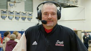 Western Reserve coach celebrates sectional championship [upl. by Bedwell]