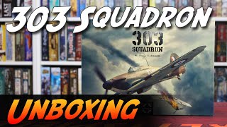 303 Squadron  Brettspiel Unboxing hobbityeu [upl. by Nahallac]