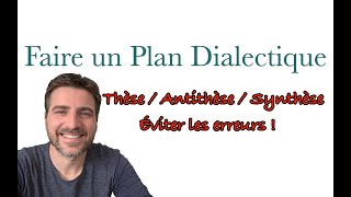 DISSERTATION au BAC ✍️ PLAN à FAIRE  😌 MÉTHODE pour un PLAN PARFAIT [upl. by Naid]