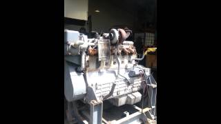 Gardner 6LYT Marine Engine Startup [upl. by Acinomed202]