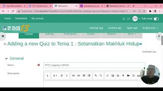 Cara Memindahkan Soal dr Word ke LMS [upl. by Novyak]