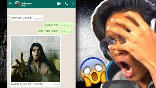 SCARIEST HORROR WHATSAPP CHATS😨 [upl. by Aneed344]