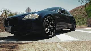 Staggered Savage wheels 413 on Maserati Quattroporte [upl. by Durrett388]