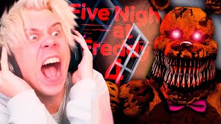 RUBIUS JUEGA 5 NOCHES CON ALFREDO  FNAF 4 [upl. by Ava]