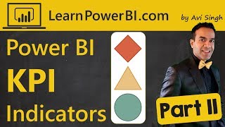 Power BI KPI Indicator Excel Icon Sets Part 2 of 3 [upl. by Cirala57]