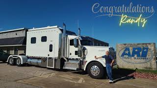 2024 Kenworth W900 with 156quot ARI Legacy Sleeper MATS Show Truck 2024  Owner Randy Kramer [upl. by Eelarbed]