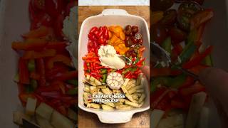 Creamy Baked Veggie Pasta Recipe  Easy Delicious amp Vegan Shorts [upl. by Cooper2]