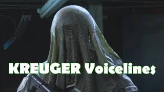 Call of Duty Warzone  Operator quotKreugerquot Voicelines [upl. by Gnex]