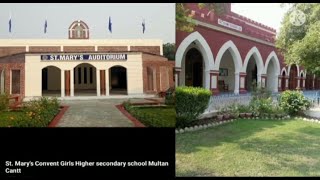 St Mary’s Convent School in Multan  st Mary’s convent church  ismael’s vlogs [upl. by Elyad]