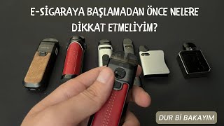 ELEKTRONİK SİGARAYA BAŞLAYACAKLARA TAVSİYE [upl. by Goran19]