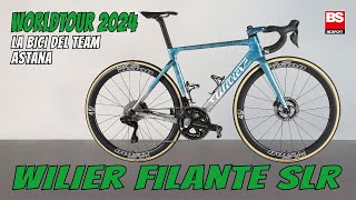 WORLDTOUR 2024  La Wilier Filante del team AstanaQazaqstan [upl. by Yetac]