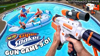 NERF GUN GAME  SUPER SOAKER 90 Nerf First Person Shooter [upl. by Nottap]